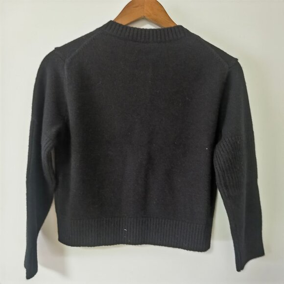 Chanel Black Cashmere Wool Cardigan - Picture 2 of 11